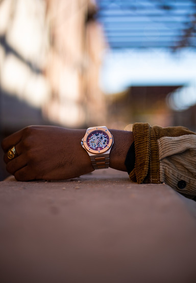 Gibaali Revolve Watches Lookbook Features Crimson Sea
