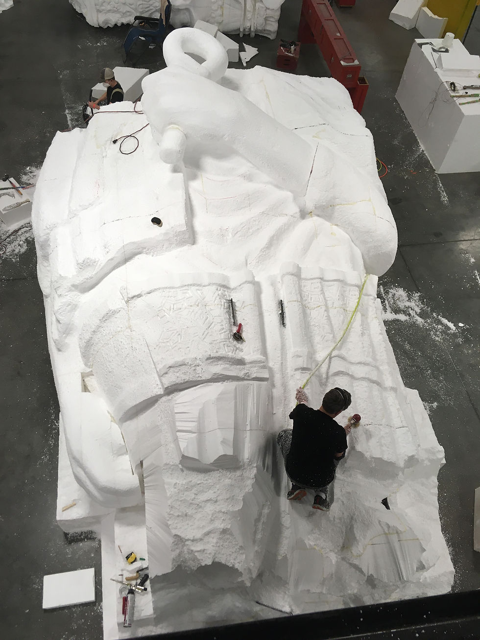 Black Adam Statue Fragment