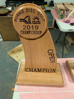 Disc Golf Trophy