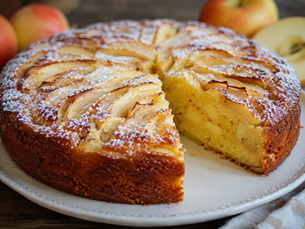 Torta di Mele della Nonna (Italian Grandmother’s Apple Cake)