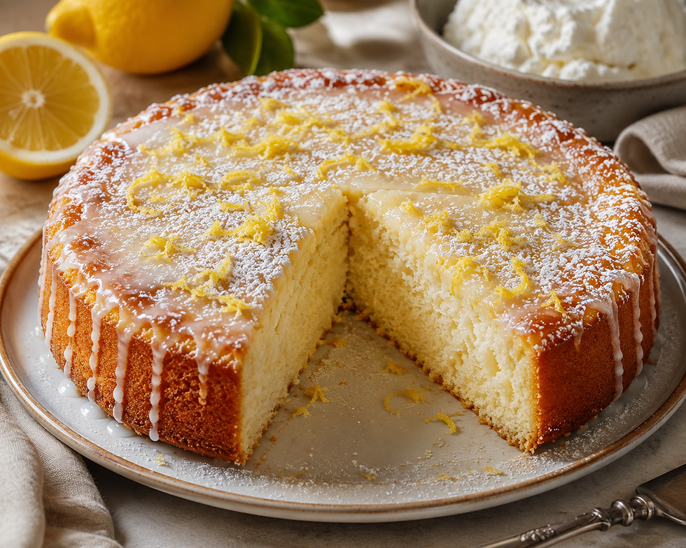Torta Soffice alla Ricotta e Limone (Italian Ricotta and Lemon Cake)