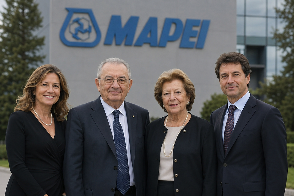 Italian Family: The Squinzi Family and the Global Mapei Empire / La Famiglia Squinzi e l’Impero Globale Mapei