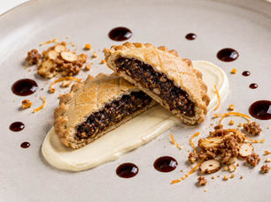 Pistiddu Sardo alla Sapa e Mandorle (Italian Sardinian Sapa and Almond Filled Pastry)