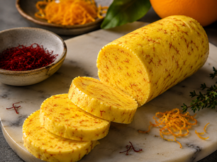 Burro allo Zafferano e Arancia (Italian Saffron Orange Butter)