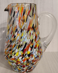 Murano Glass Pitcher - Multi Color