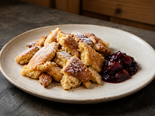 Kaiserschmarrn Altoatesino (Italian South Tyrolean Shredded Pancake)
