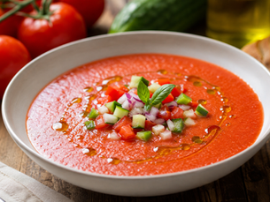 Gazpacho Andaluso Classico (Italian Chef’s Andalusian Gazpacho)