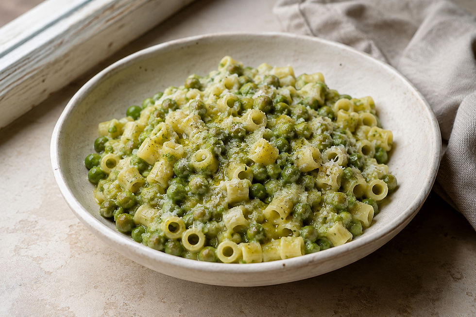 Pasta e Piselli alla Napoletana (Authentic Italian Pasta and Peas Recipe)