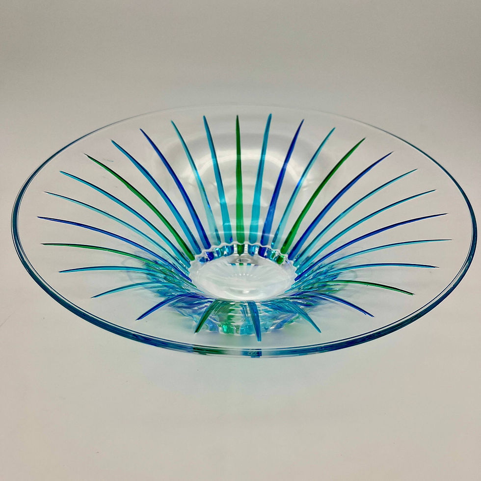 Thumbnail: Timeless Aqua Centerpiece Bowl