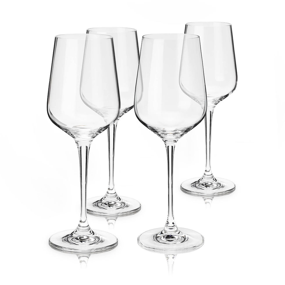 Thumbnail: Reserve Inez European Crystal Chardonnay Glasses Set of 4