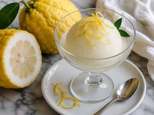 Sorbetto al Cedro (Italian Citron Sorbet)