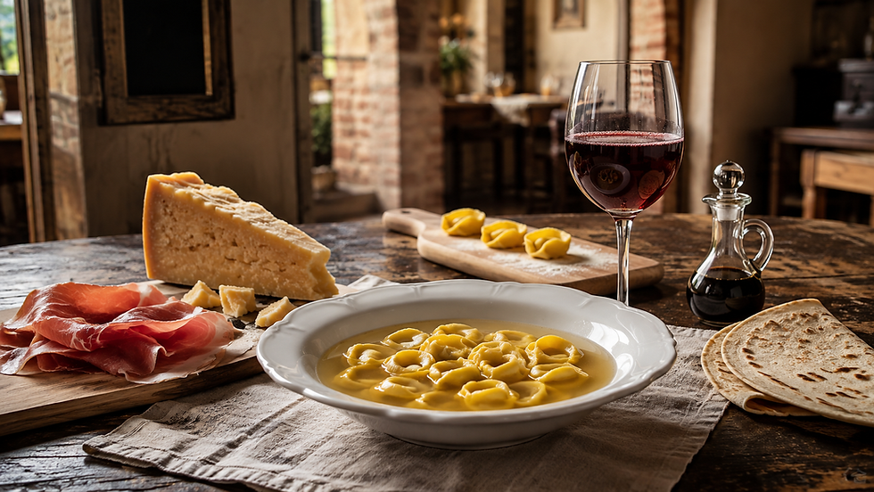 Around Italy: Emilia-Romagna, Art and Appetite