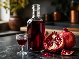 Liquor & Spirits: Liquore al Melograno (Homemade Italian Pomegranate Liqueur)
