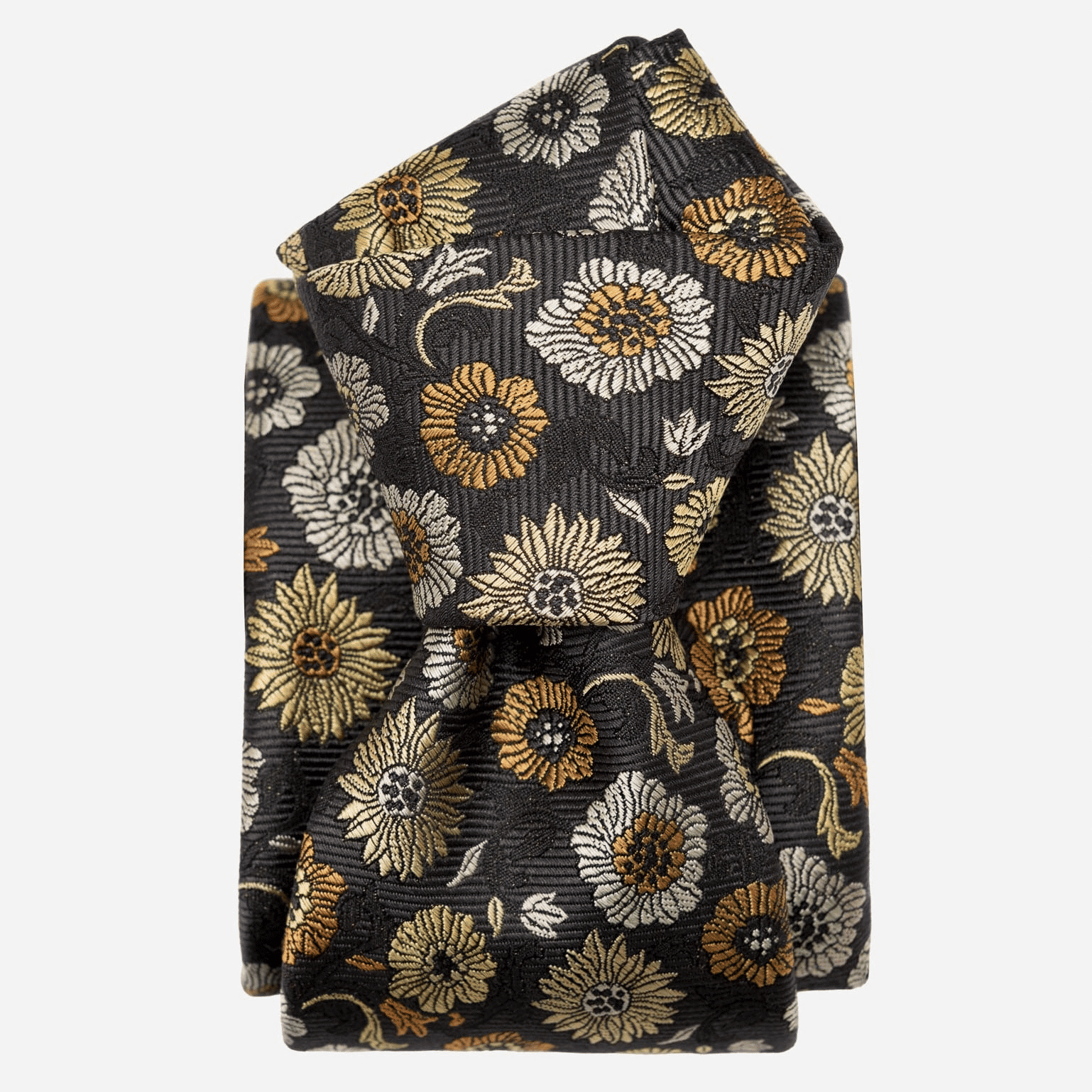 Pergola - Silk Jacquard Tie - Yellow