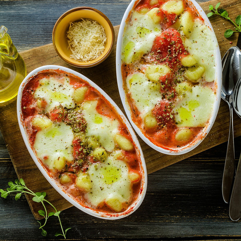 Gnocchi alla Sorrentina (Italian Sorrentina Gnocchi)