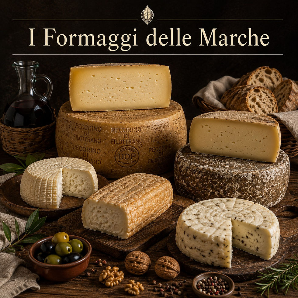 I Formaggi delle Marche: Storia, Tradizione e Ricette (Traditional Italian Cheeses of Marche)