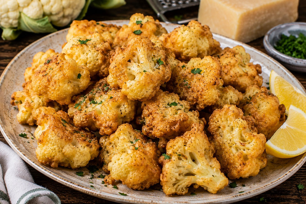 Cavolfiore Fritto all’Ascolana (Italian Ascoli Fried Cauliflower)