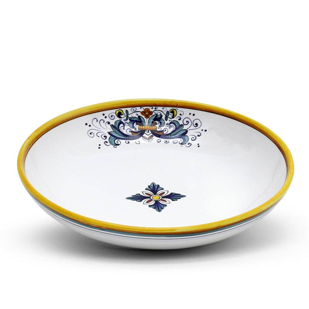 Ricco Deruta Lite: Risotto/Pasta/Cioppino Round Shallow Coupe Bowl