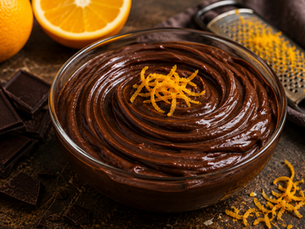 Crema al Cioccolato Fondente e Arancia | Dark Chocolate and Orange Cream