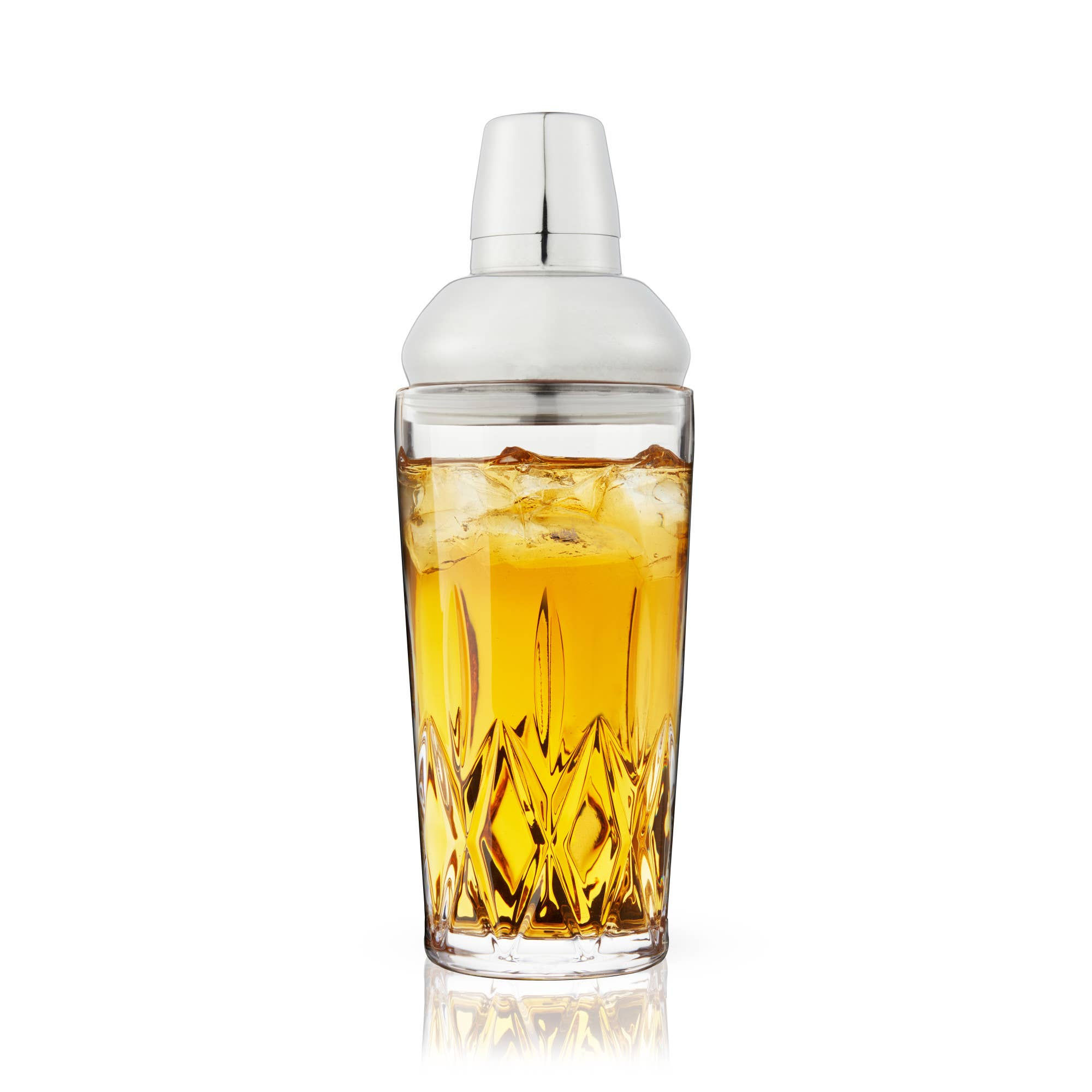 Admiral™ Crystal Cocktail Shaker with Builtin Strainer