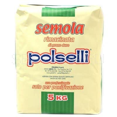 Semola Flour, Semola Rimachinata Flour, from Italy 2.2 lb