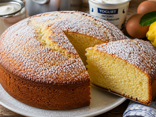 Torta 7 Vasetti (Italian Seven Jar Yogurt Cake)