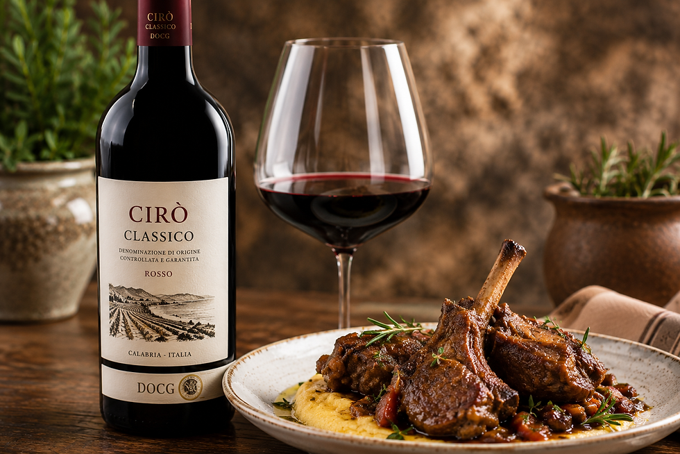 Wine Pairing: Cirò Classico DOCG
