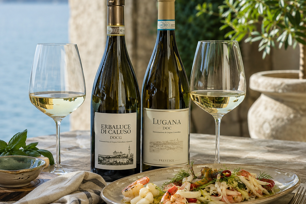 Erbaluce di Caluso DOCG vs Lugana DOC: Key Differences, Food Pairings and Which Italian White Wine to Choose
