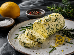 Italian Rosemary Lemon Butter | Burro al Rosmarino e Limone