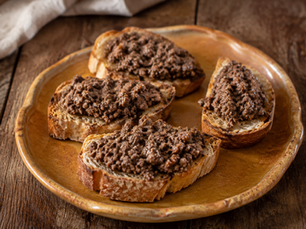 Crostini Neri Toscani (Italian Chicken Liver Crostini)