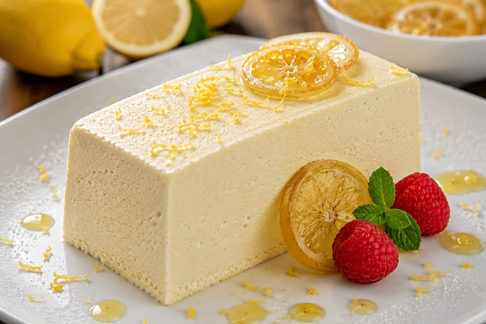 Semifreddo al Limone (Italian Lemon Semifreddo)