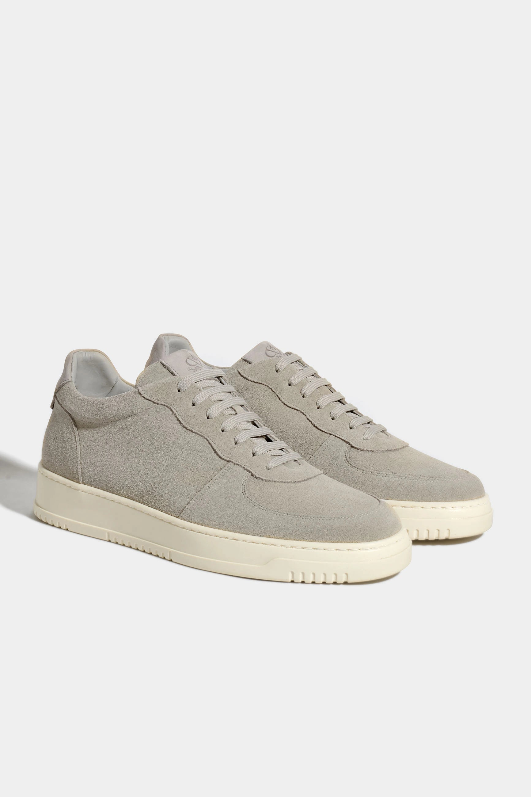 Suede Sneakers - Beige