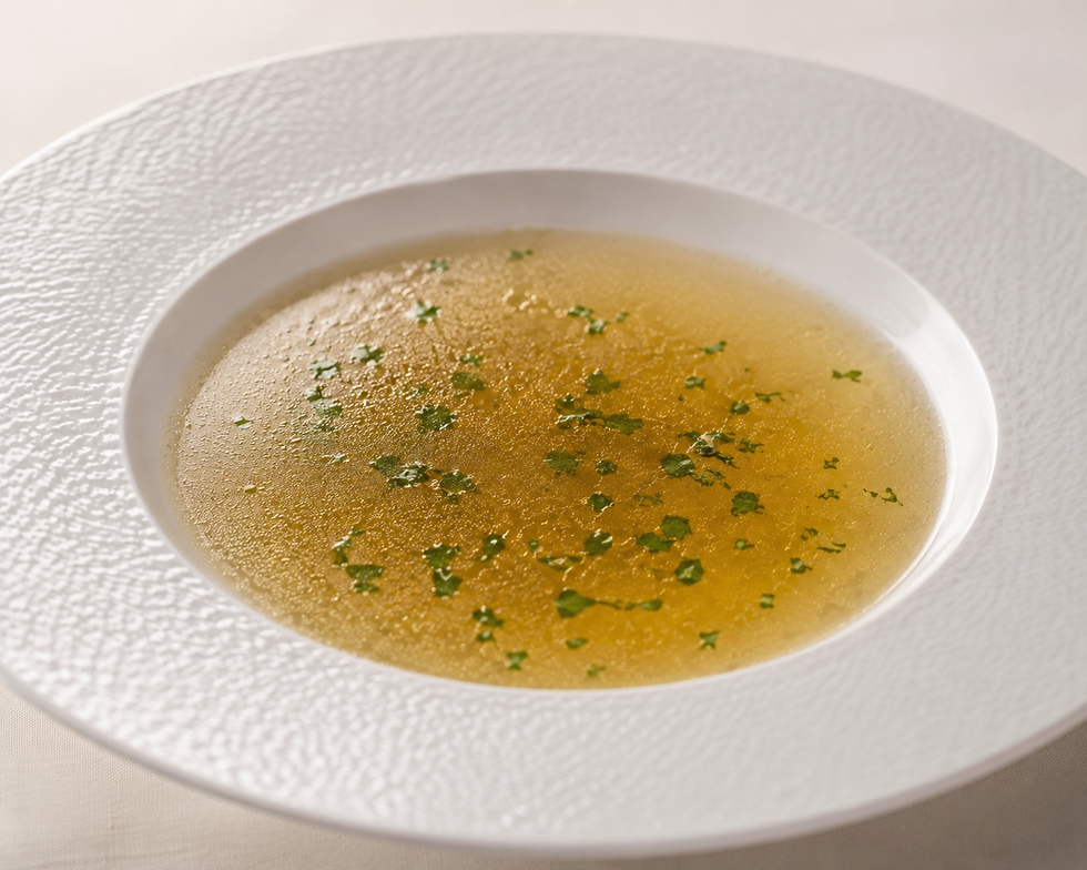 Brodo di Pecora Sardo (Traditional Italian Sardinian Sheep Broth)