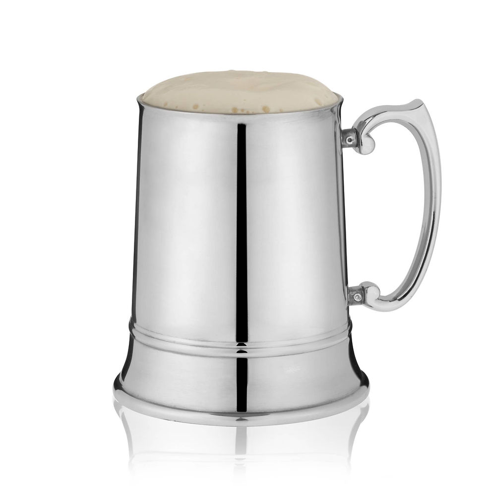 Thumbnail: Stainless Steel Double Walled Beer Stein