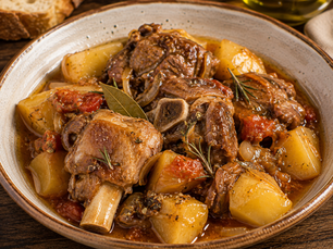 Cutturiddi di Agnello (Italian Basilicata Lamb Stew)
