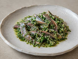 Acciughe al Verde (Italian Piedmontese Anchovies in Green Sauce)