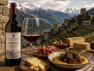 Wine Pairing: Valle d’Aosta Donnas DOC
