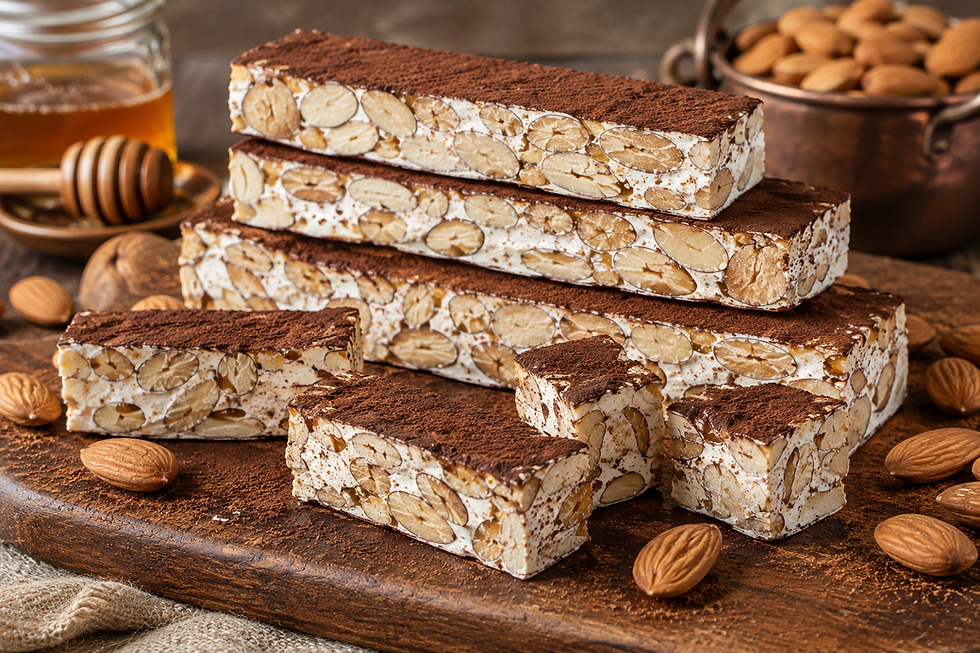 Torrone di Bagnara IGP (Italian Traditional Calabrian Nougat)