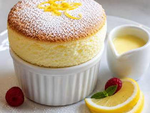 Soufflé al Limone (Italian Lemon Soufflé)