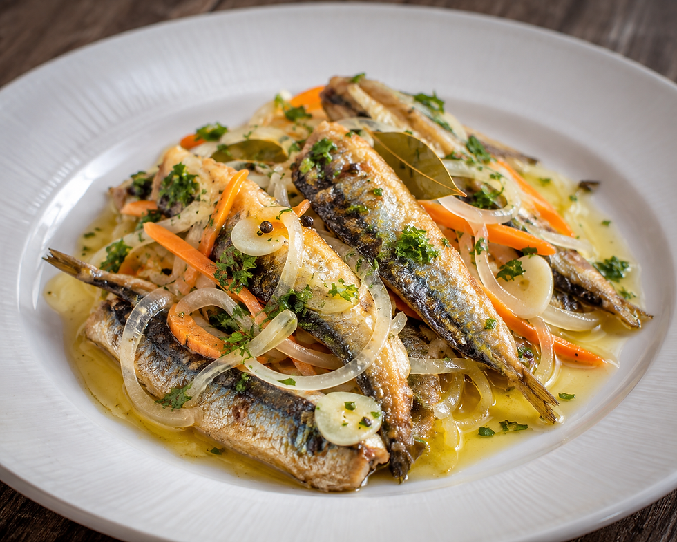 Scapece Molisana (Italian Molise Marinated Fried Fish)