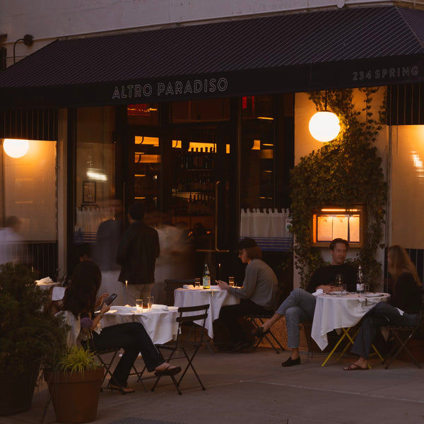 Café Altro Paradiso New York exterior