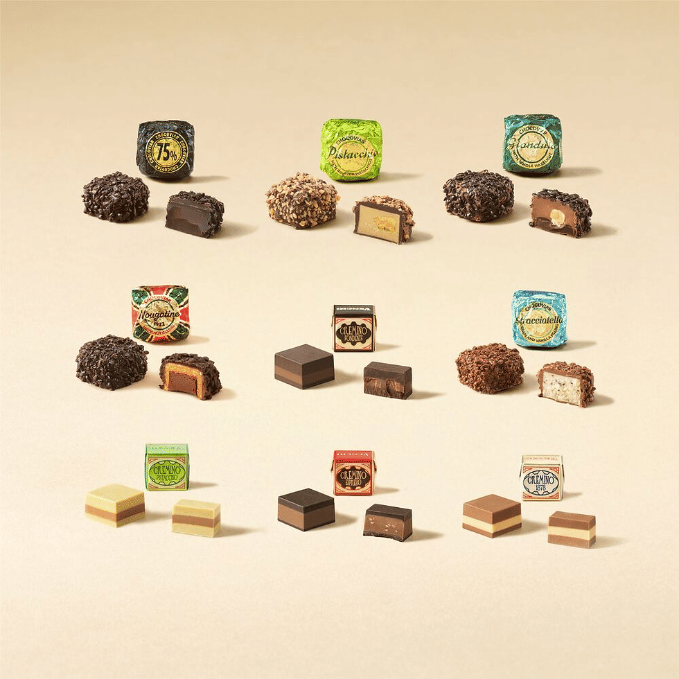 Thumbnail: Assorted Chocoviar and Cremini Chocolate Gift Box - Large