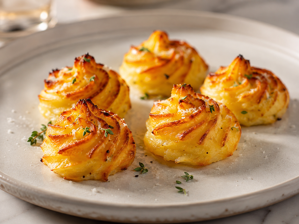 Patate Duchessa al Parmigiano (Italian Duchess Potatoes)