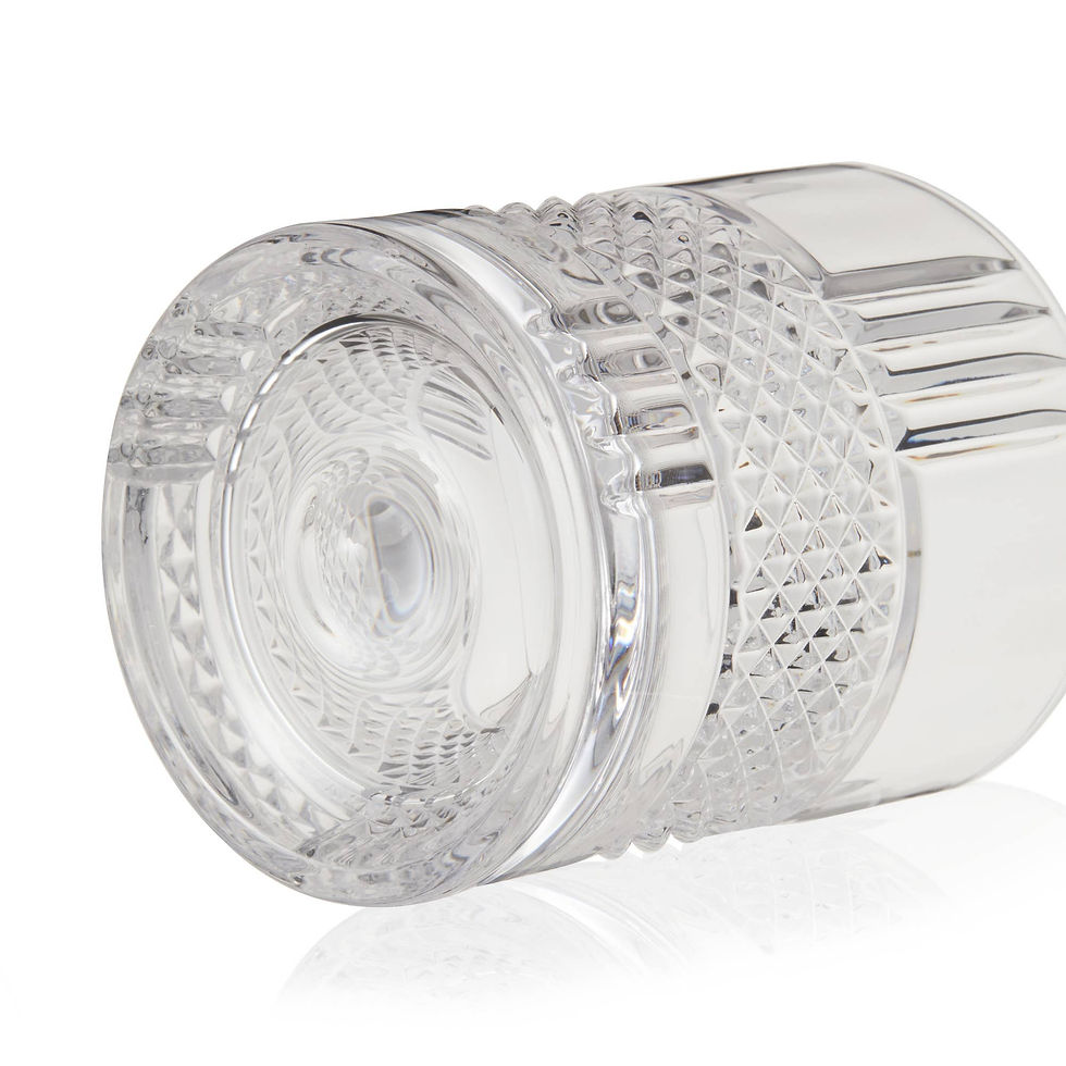 Thumbnail: Revolve Crystal Spinning Scotch Rocks Glass