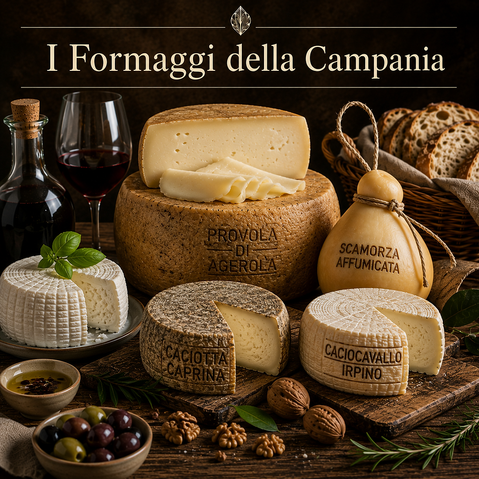 I Formaggi della Campania: Storia, Tradizione e Ricette (Traditional Italian Cheeses of Campania)