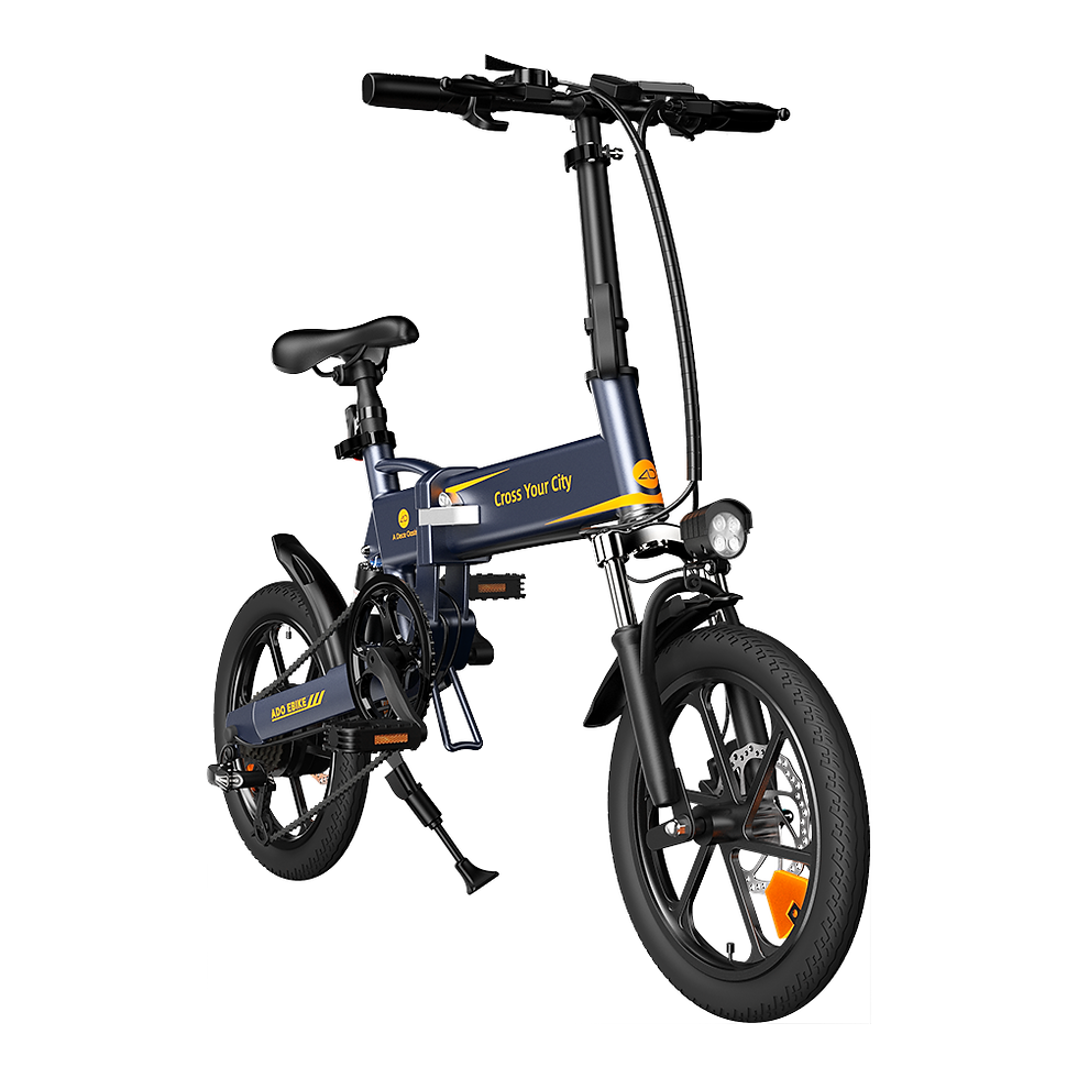 Thumbnail: Door to Door A16 Cheap Folding Mountain Electric E Bikes Bicycle ADO Ebike