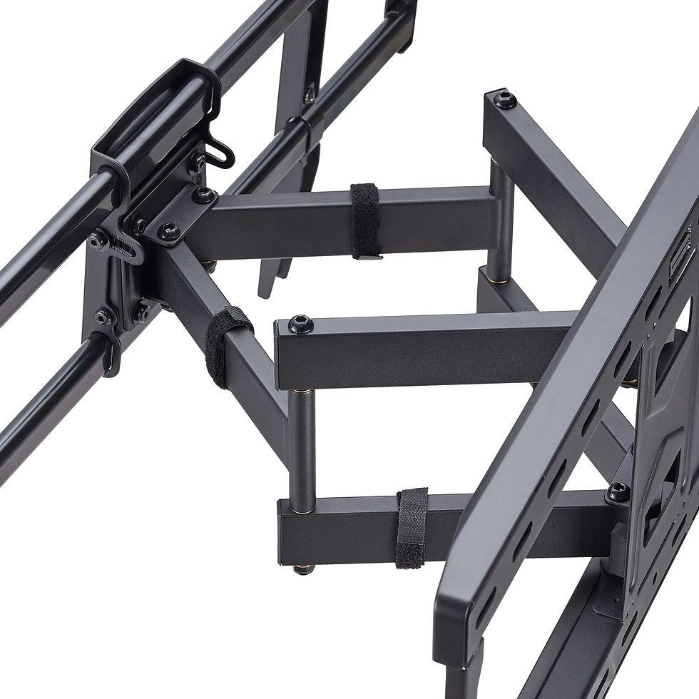 Thumbnail: onn. Full Motion TV Wall Mount for 50" to 86" TV's, up to 45° Swivel and 15° 