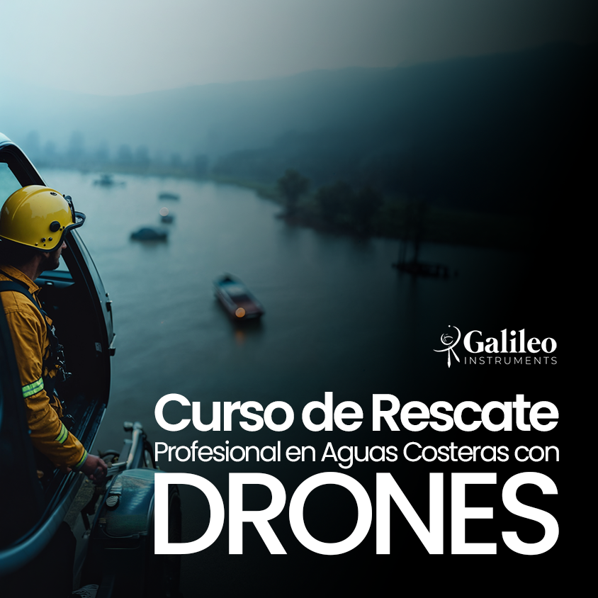 Curso de Rescate Profesional en Aguas Costeras con DRONES.