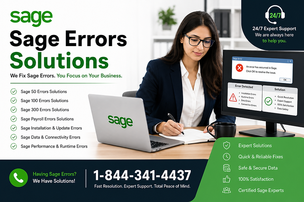 Sage 50 Quantum Accounting Support