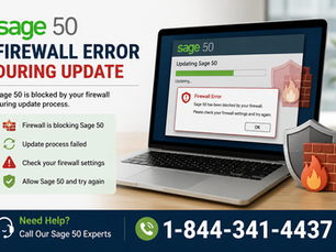 Complete Guide to Resolving Sage 50 Firewall Error During Software Update